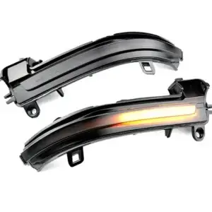 Dynamic sequential LED side mirror turn signal light for BMW – stylish, bright, and modern upgrade for enhanced visibility and sleek aesthetics.